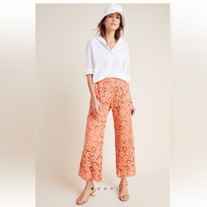 NWT Anthropologie size 4 Dolly lace trousers